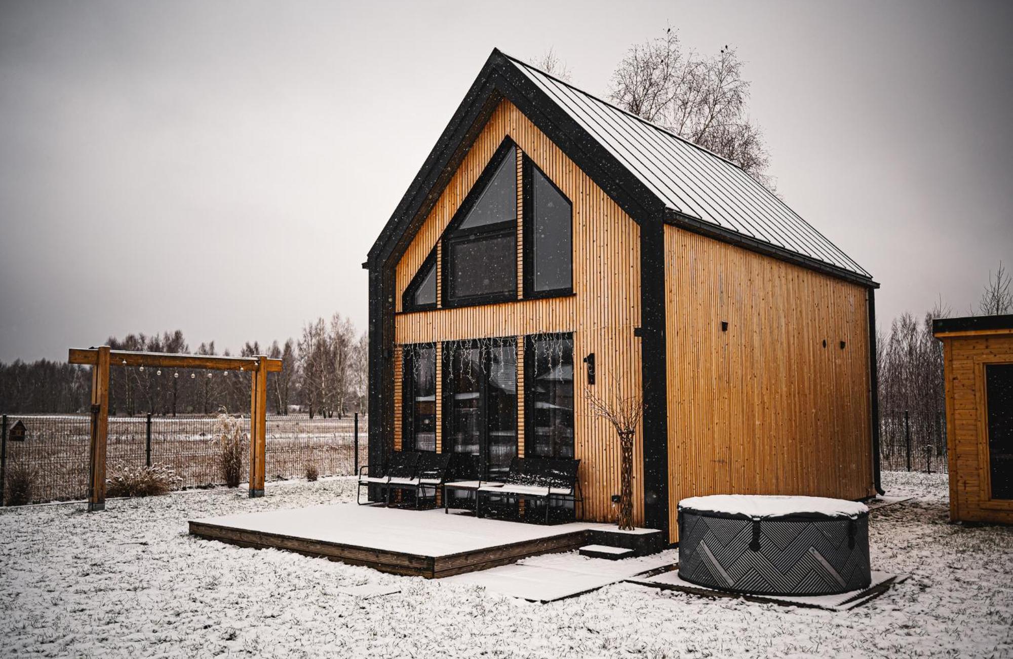 Mazurska Stodola Na Polwyspie Pilchowskim Pilchy Exterior foto