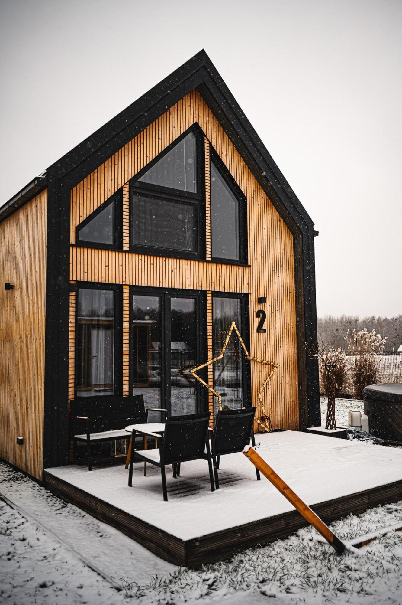 Mazurska Stodola Na Polwyspie Pilchowskim Pilchy Exterior foto